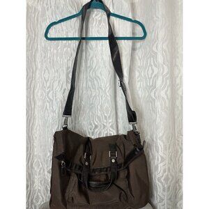 Giorgio Armani Messenger Bag. Silver Hardware, Old, See Pic For More Info